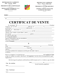 Contrat vente voiture